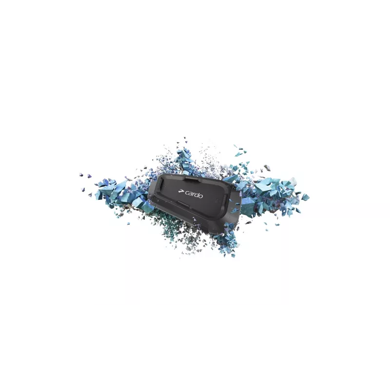 Cardo Spirit HD interfono moto 2 canali 600 m nero