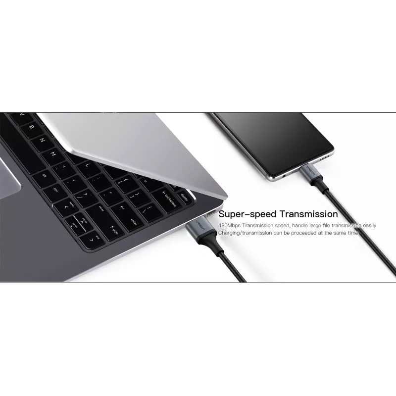 Cavo USB Type-C 2-in-1 Orsen S8, 5A, 1,5 m (ricarica rapida/dati)