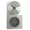 NeXtime orologio 3028 OP, 16x30,2 cm, da parete, vetro, argento
