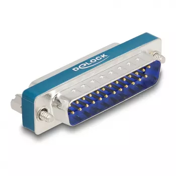 Filtro antidisturbo RF/EMI DeLOCK D-Sub 25 poli connettore maschio su connettore femmina passa-basso induttivo