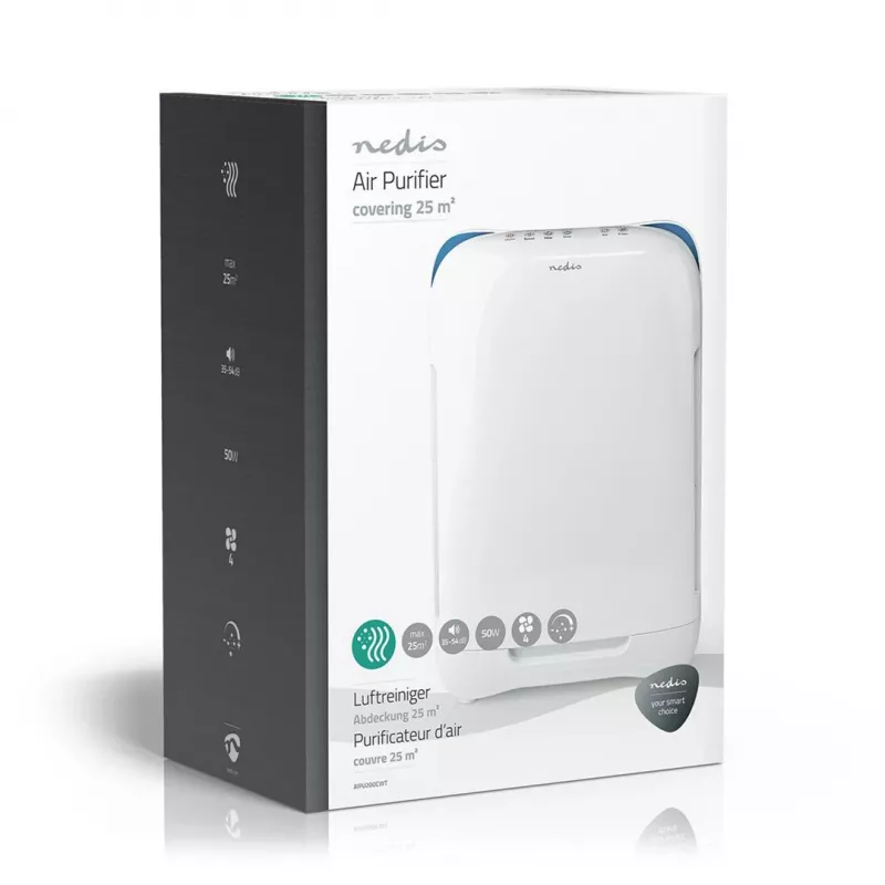 Purificatore d'aria Nedis AIPU200CWT 25 m² 54 dB 50 W bianco