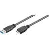 Cavo USB-A a Micro-USB-B GOOBAY 95026 — 1,8 m, connettore maschio-maschio, nero