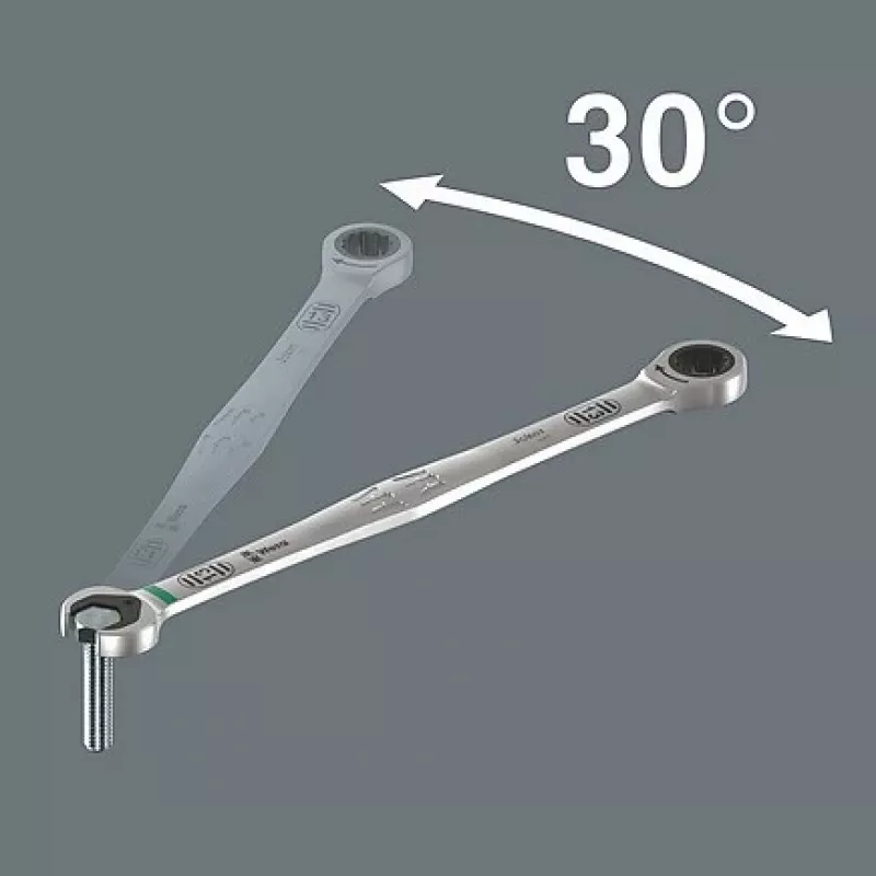Wera 05020353001 chiave a cricchetto combinata 17 mm 1 pz.
