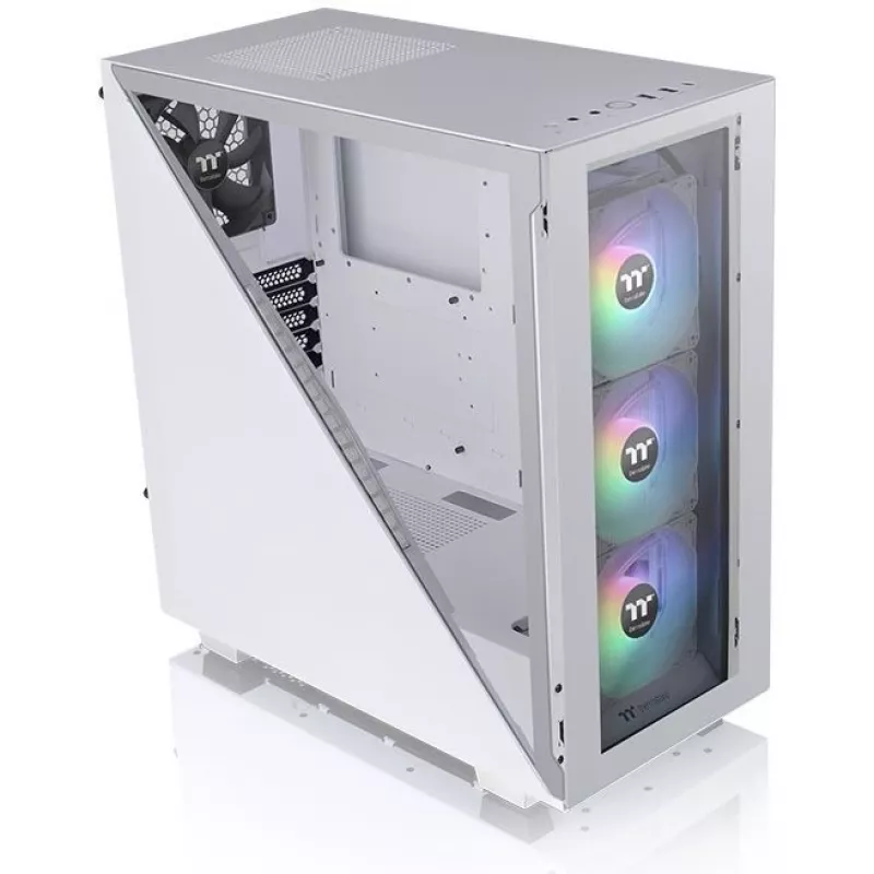 Case PC Thermaltake Divider 300 TG Snow ARGB Midi Tower bianco