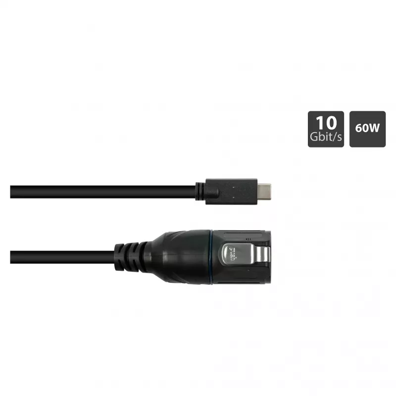Good Connections Industrie-Plug S1 - USB 3.2 C-C, 1 m
