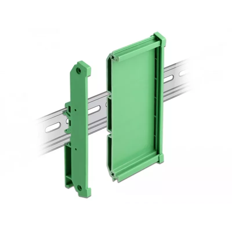 Supporto per schede DeLOCK 66572 107 mm per guida DIN