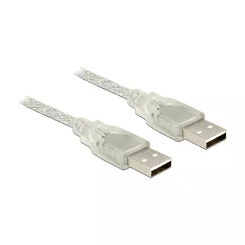 Cavo USB DeLOCK 83888 USB 2.0 1,5 m trasparente