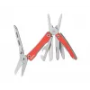 Multitool Nextool NE20051 10-in-1 compatto, acciaio inox, rosso, 78 g, 6,2 cm chiuso
