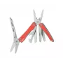 Multitool Nextool NE20051 10-in-1 compatto, acciaio inox, rosso, 78 g, 6,2 cm chiuso