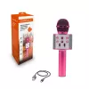 Microfono MANTA MIC11-PK rosa — con filo jack 3,5 mm, ricevitore leggero