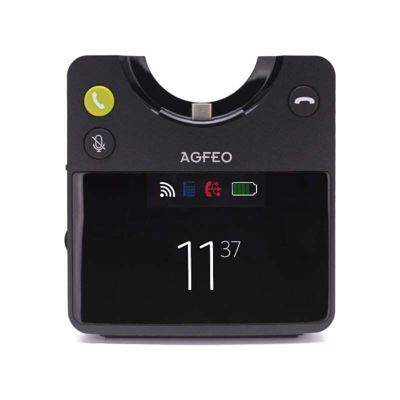 Stazione base AGFEO Infinity stazione base plastica nero 276 g