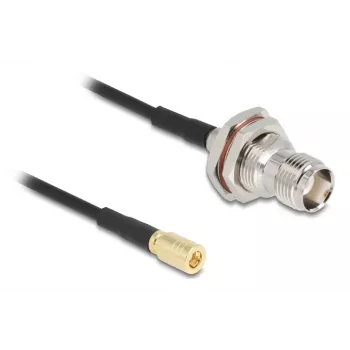 Cavo per antenna Delock connettore femmina TNC su connettore maschio SMB RG-174 20 cm (90724)