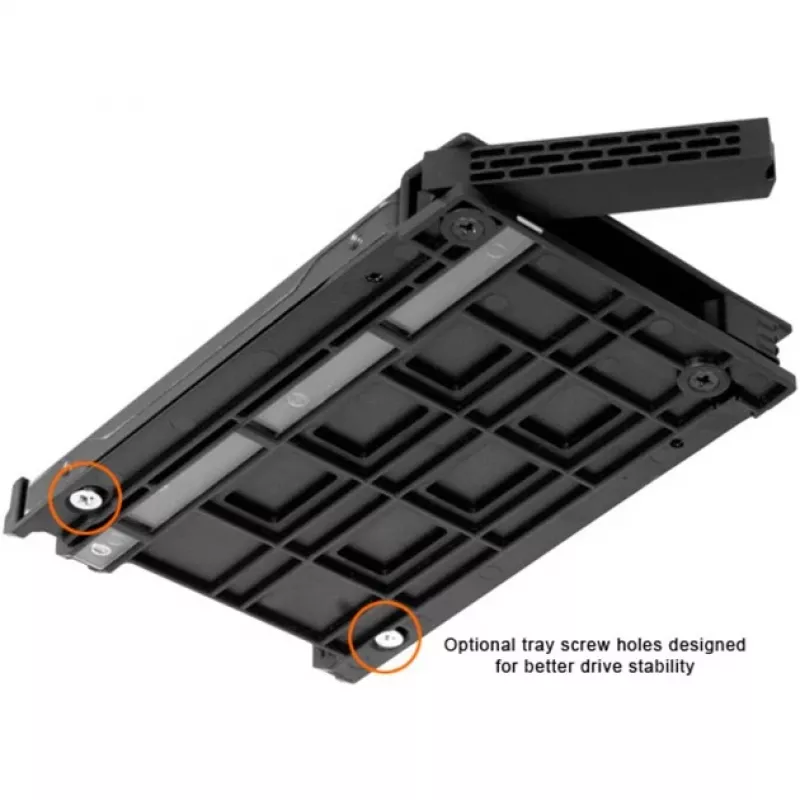 ExpressTray Mini MB322TP-B, supporto per drive nero, per ICY DOCK ExpressCage MB322SP-B e MB326SP-B