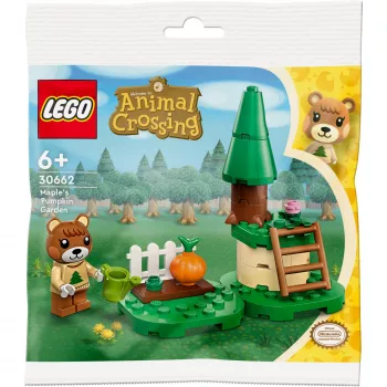 30662 Animal Crossing Monas Pumpkin Garden, giocattolo da costruzione Polybag