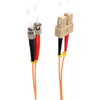 Cavo in fibra ottica shiverpeaks BS77920 10 m SC ST OM2 arancione (BS77920)