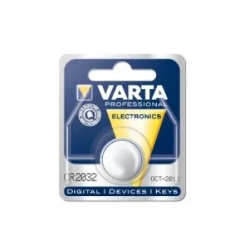 Batteria a bottone al litio Varta CR2032, 3 V, 10 pz. (BAVA CR2032-10)
