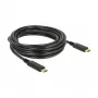 Cavo USB DeLOCK 85206 USB 2.0 4 m USB C nero
