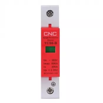 Scaricatore di sovratensione HiSmart NV821686 1P classe B 30–60 kA 385 V AC