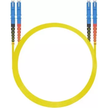 Cavo patch in fibra ottica helos E2000 OS2 9/125 µm, singlemode, 3 m, giallo