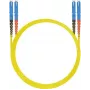 Cavo patch in fibra ottica helos E2000 OS2 9/125 µm, singlemode, 3 m, giallo
