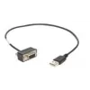 Motorola CBL-58926-05 cavo seriale nero USB Type-A DB-9