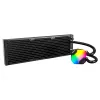 Raffreddamento a liquido AiO Montech Hyper Flow ARGB 360 mm nero – radiatore da 360 mm, ARGB, dissipatore CPU a circuito chiuso
