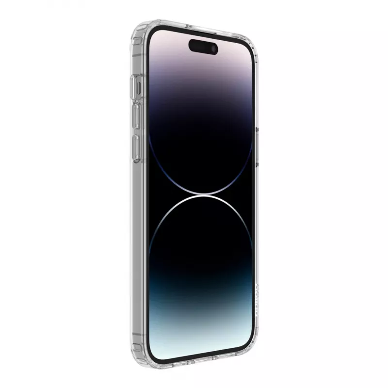 Belkin MSA011BTCL SheerForce custodia magnetica per iPhone 14 Pro Max, antibatterica, trasparente