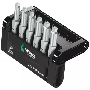Set di punte per cacciavite Wera Bit-Check 6 pezzi