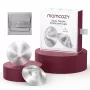 Momcozy 999 paracapezzoli argento per allattamento 55MM 2 pezzi L