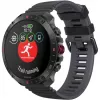 Orologio sportivo intelligente Polar Grit X2 Pro 3,53 cm (1,39") schermo tattile AMOLED 454 x 454, 32 GB, GPS, cinturino in silicone S-L, nero (900110283)