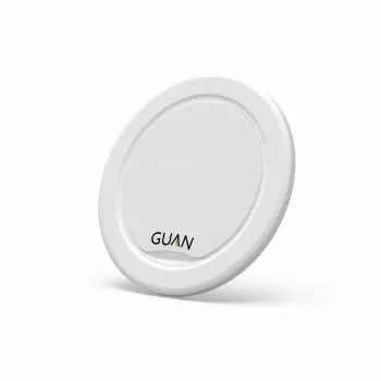 Caricabatterie ad anello MagSafe GUAN GA-SPG23PWHT bianco — accessorio magnetico compatibile MagSafe per iPhone