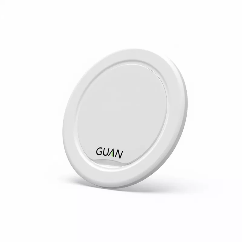 Caricabatterie ad anello MagSafe GUAN GA-SPG23PWHT bianco — accessorio magnetico compatibile MagSafe per iPhone