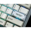 Enter Aluminum Alloy Artisan Keycap, tasto bianco/arancione