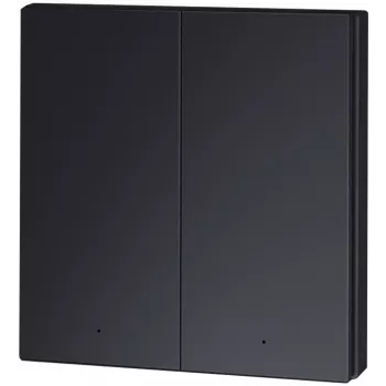 Interruttore doppio wireless WRS-R02-G Aqara grigio