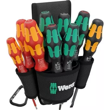 Portautensili da cintura Wera SET 1 9620 per set di cacciaviti con inserto Screwd