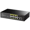 Cudy FS1010P switch di rete Fast Ethernet (10/100) Power over Ethernet (PoE) nero