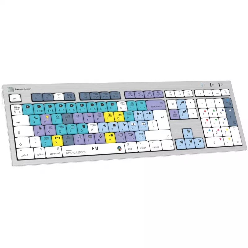 Logickeyboard LKB-RESC-CWMU-UK tastiera Office USB QWERTY inglese