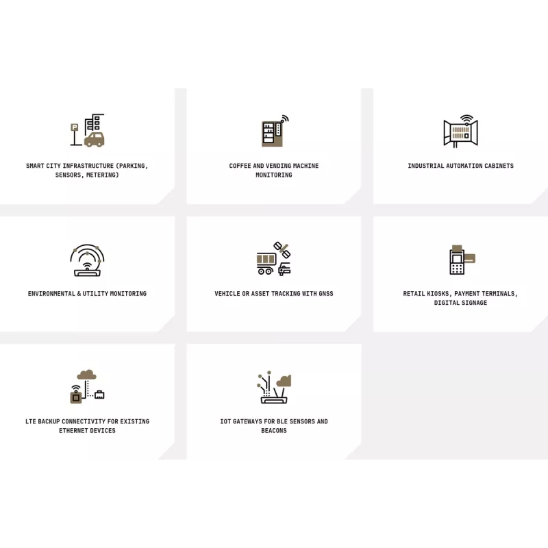 Net Router gateway IoT LTE4/KNOT EC25-EU&KNE Mikrotik