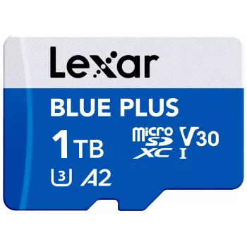 Scheda di memoria microSD 1TB C10 A2 U3 V30 170MB/s Blue Plus