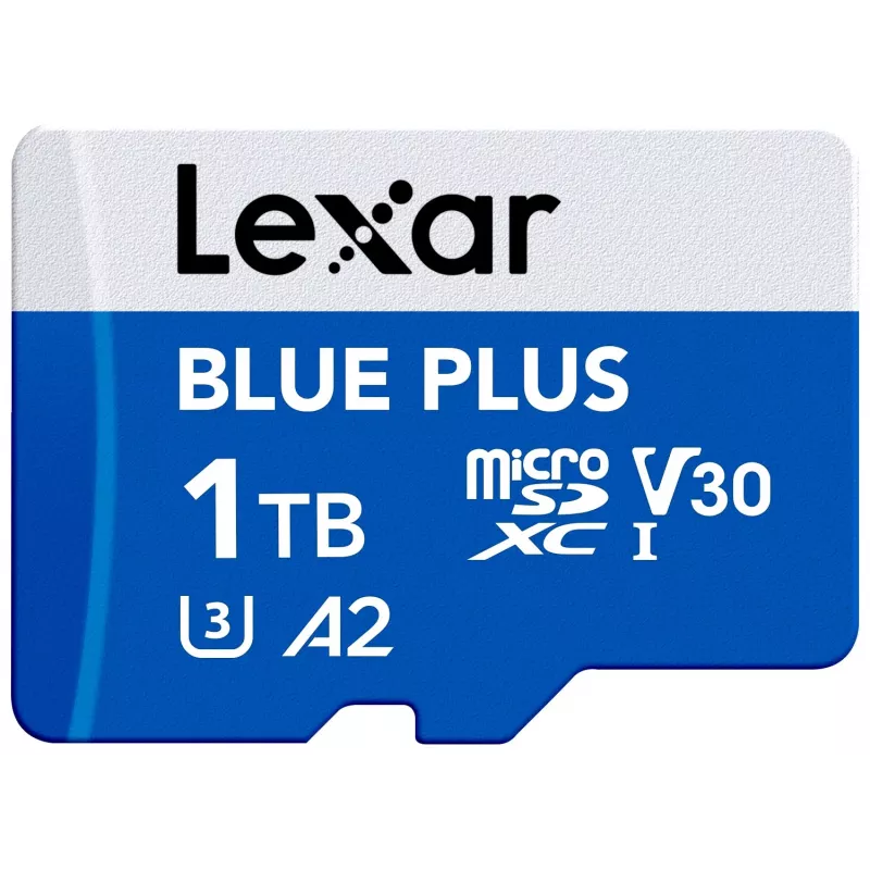 Scheda di memoria microSD 1TB C10 A2 U3 V30 170MB/s Blue Plus