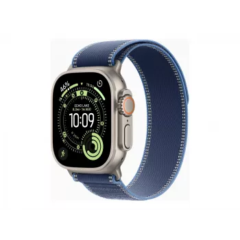 Apple Watch Ultra 3 GPS + Cellular 49mm cassa in titanio naturale con cinturino Trail Loop blu/blu brillante - M/L | Apple