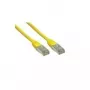 Cavo di rete Alcasa 1m Cat6 RJ-45 S/FTP giallo