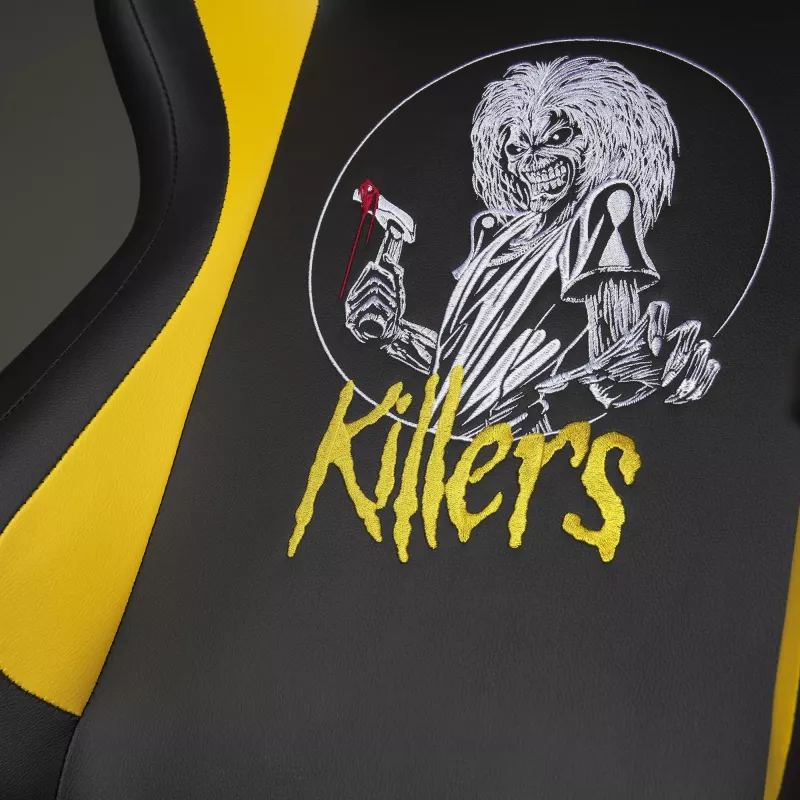 Sedia gaming SUBSONIC Subsonic Pro Iron Maiden Killers — design ergonomico, regolabile in altezza