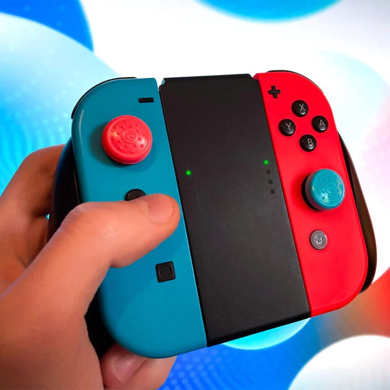 Grip per stick analogici KontrolFreek 1510-JOY per Nintendo Switch nero blu verde arancione rosa lilla rosso