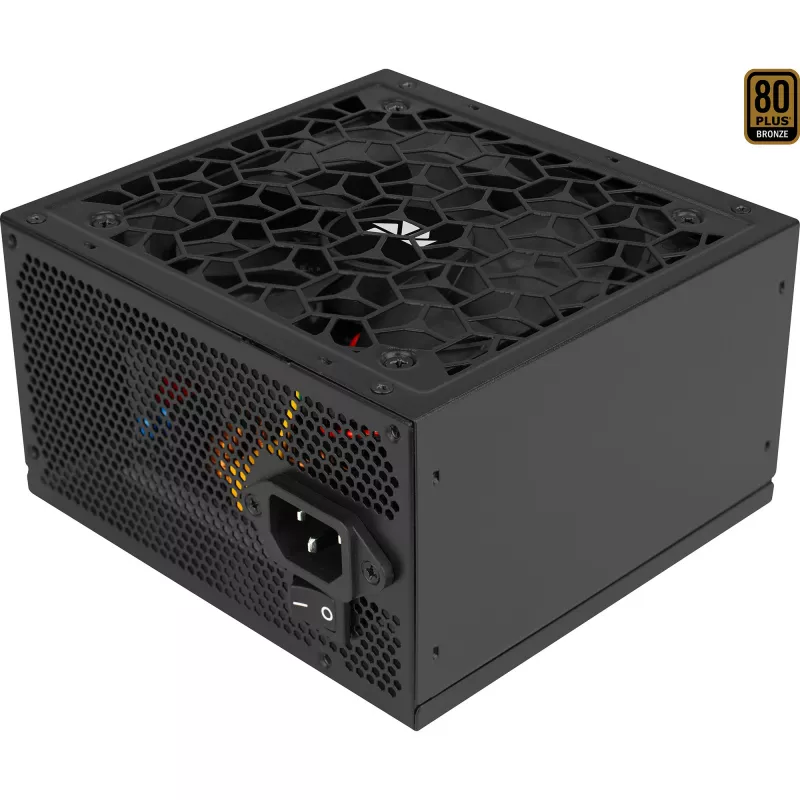 Aerocool AERO BRONZE 750W V2 alimentatore ATX ACPB-AR75AEC.12, 80 PLUS Bronze, PFC attivo, nero