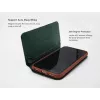 Custodia protettiva VixFox per iPhone XSMAX – verde bosco, custodia folio con porta carte