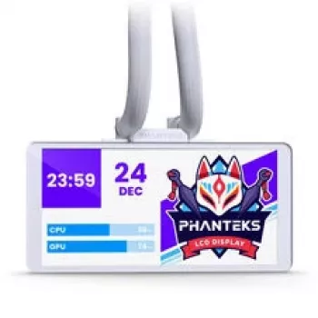 Dissipatore a liquido AiO Phanteks Glacier One 360M25 LCD, display 6