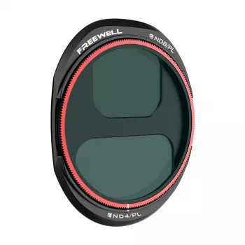 Filtro ibrido ND8/PL Freewell per DJI Mavic 4 Pro — densità neutra 3 stop con polarizzatore circolare