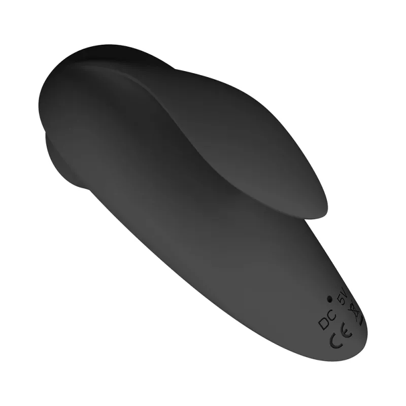 Massaggiatore clitorideo Erolab Dolphin VVS01b nero — impermeabile, ricaricabile