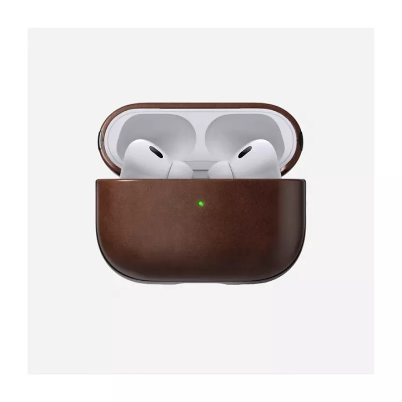 Custodia Nomad Modern Leather Case — pelle, microfibra, policarbonato, marrone